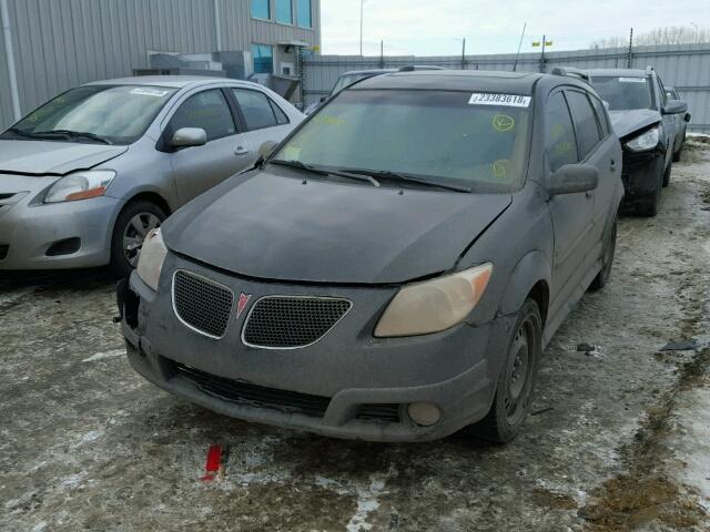 5Y2SL65867Z430400 - 2007 PONTIAC VIBE BLACK photo 2