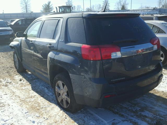 2CTFLCEWXA6296187 - 2010 GMC TERRAIN SL GRAY photo 3