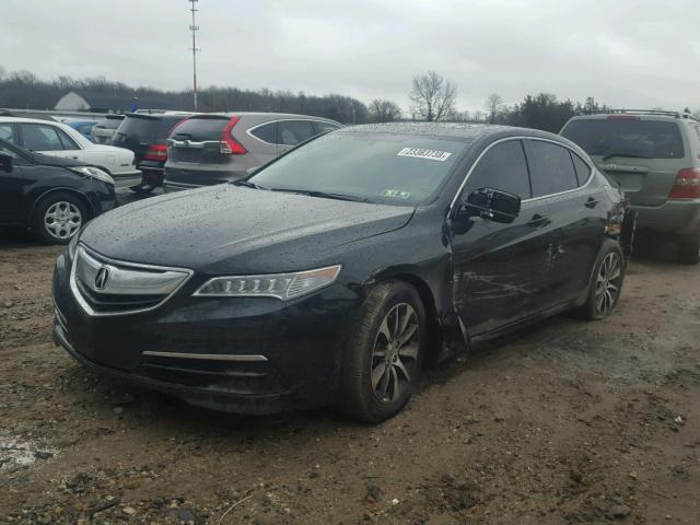 19UUB1F39HA000993 - 2017 ACURA TLX BLACK photo 2