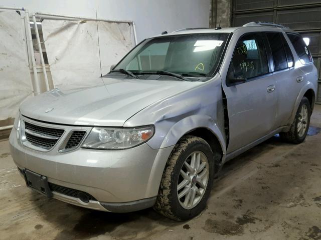 5S3ET13S352800751 - 2005 SAAB 9-7X LINEA SILVER photo 2