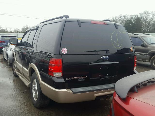 1FMPU17506LA58669 - 2006 FORD EXPEDITION BLACK photo 3