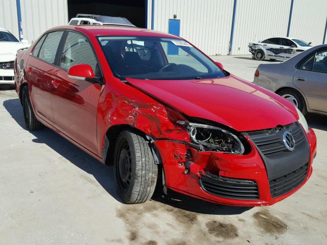 3VWJZ71K68M091977 - 2008 VOLKSWAGEN JETTA S RED photo 1