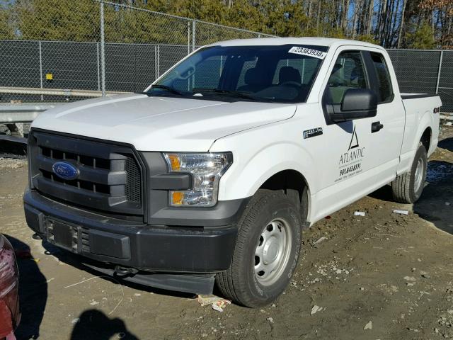 1FTFX1EFXHFA57999 - 2017 FORD F150 SUPER WHITE photo 2