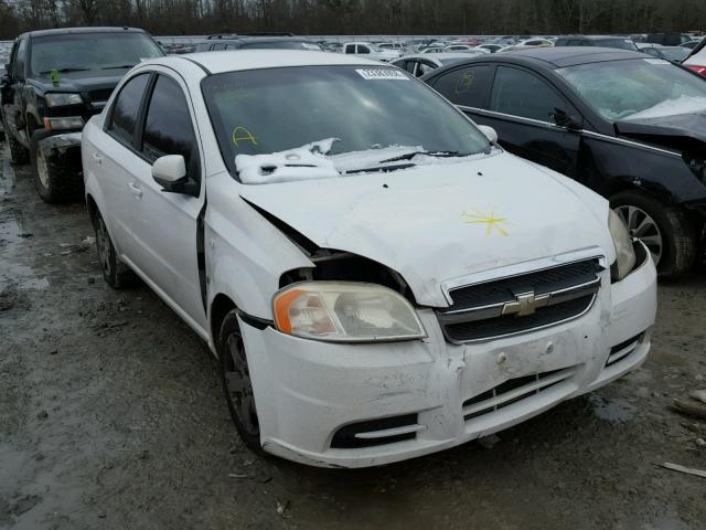 KL1TD56638B227295 - 2008 CHEVROLET AVEO BASE WHITE photo 1