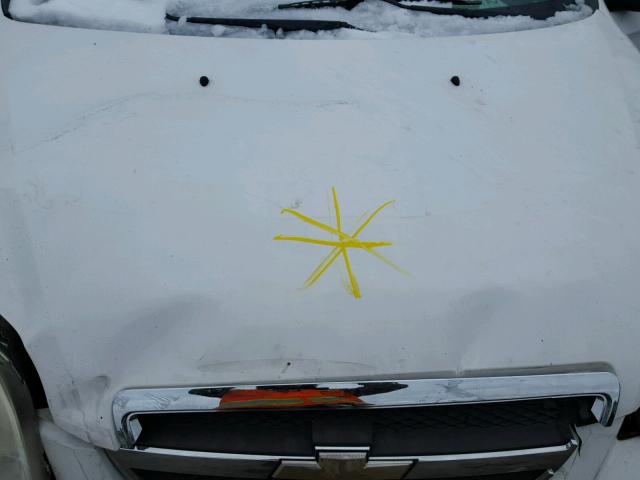 KL1TD56638B227295 - 2008 CHEVROLET AVEO BASE Beyaz fotoğraf 7