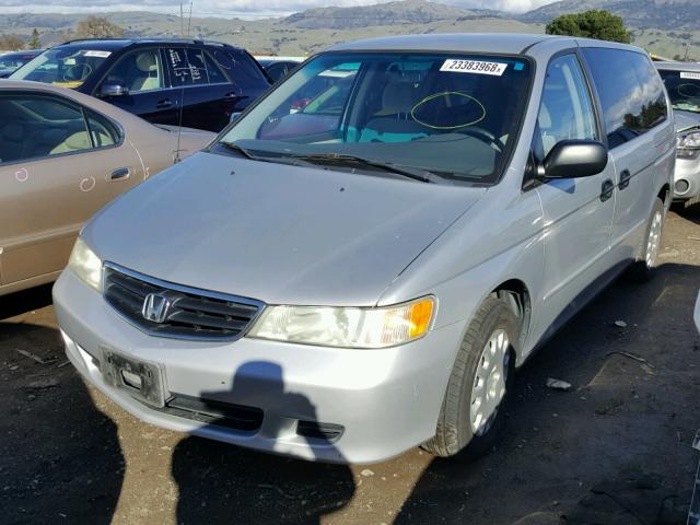 5FNRL18583B040062 - 2003 HONDA ODYSSEY LX SILVER photo 2