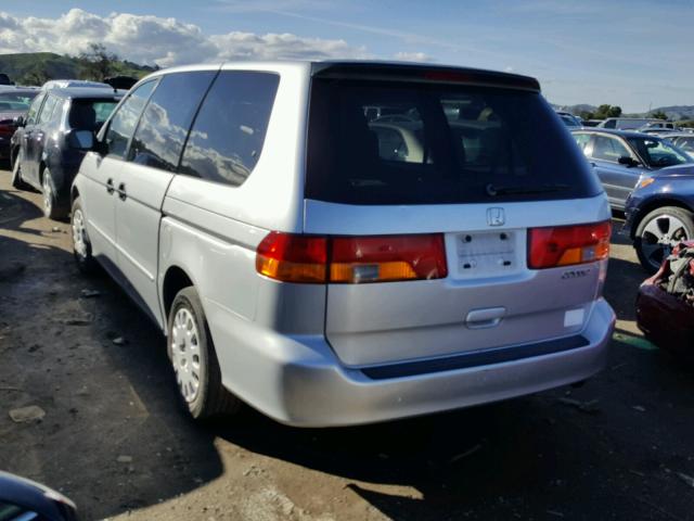 5FNRL18583B040062 - 2003 HONDA ODYSSEY LX SILVER photo 3