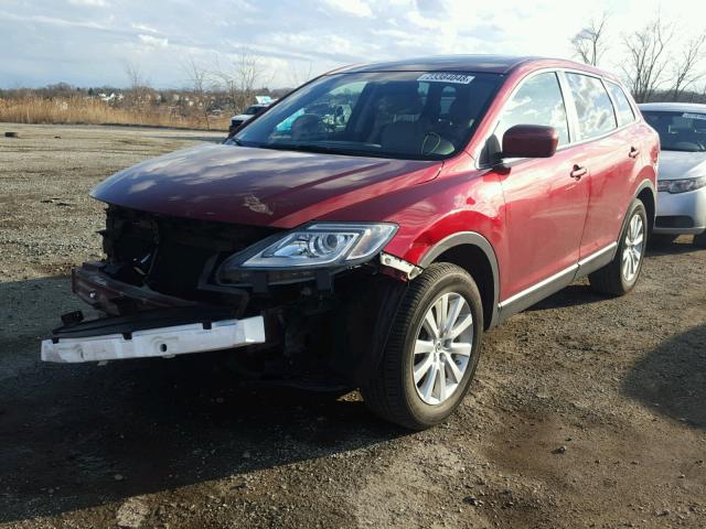 JM3TB38Y470100266 - 2007 MAZDA CX-9 RED photo 2