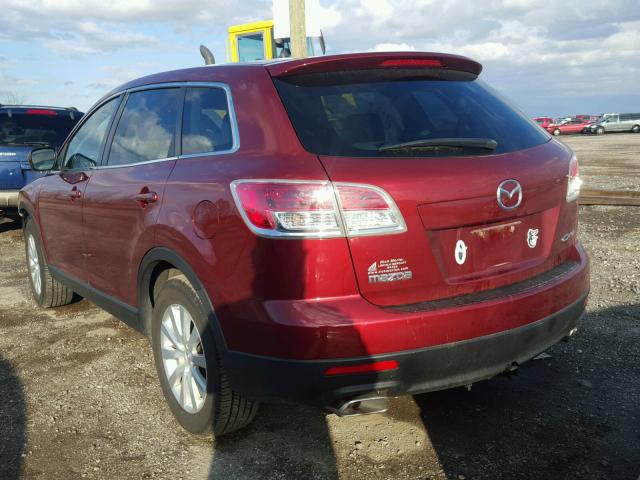 JM3TB38Y470100266 - 2007 MAZDA CX-9 RED photo 3