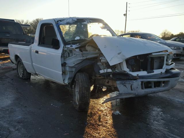 1FTYR10D24PB35575 - 2004 FORD RANGER WHITE photo 1