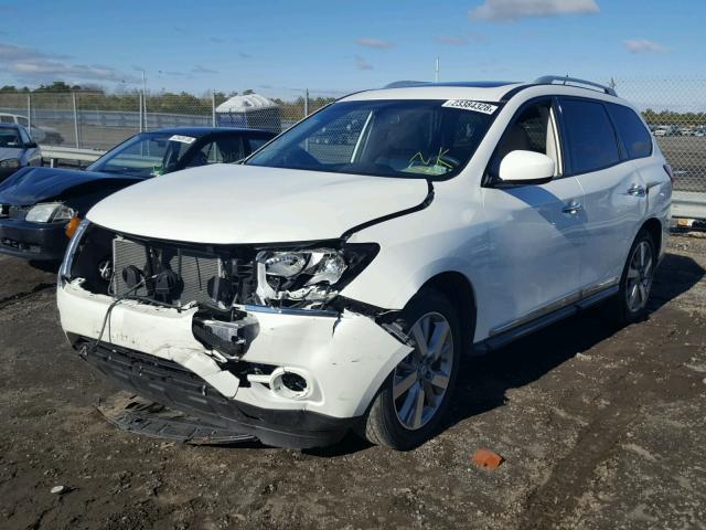 5N1AR2MM7GC660513 - 2016 NISSAN PATHFINDER WHITE photo 2