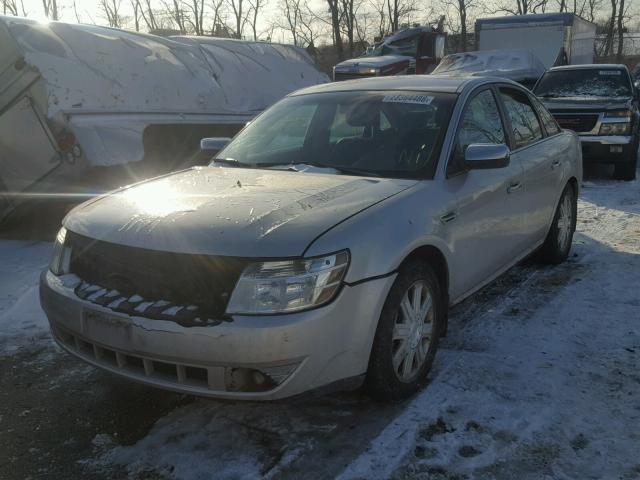 1FAHP25W58G175912 - 2008 FORD TAURUS LIM SILVER photo 2