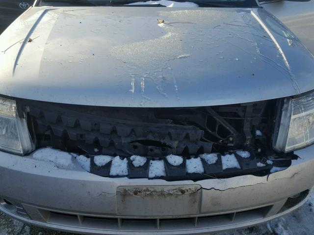 1FAHP25W58G175912 - 2008 FORD TAURUS LIM SILVER photo 7