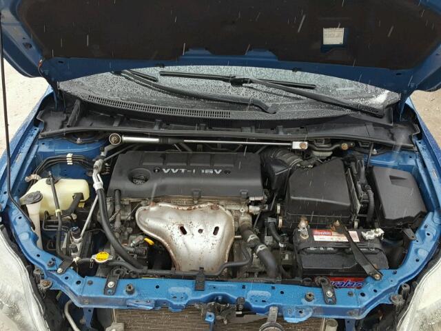 2T1BE4EE3AC038089 - 2010 TOYOTA COROLLA XR 蓝色 照片 7