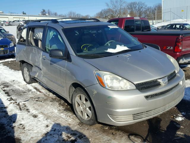 5TDZA23C75S323035 - 2005 TOYOTA SIENNA CE BEIGE photo 1