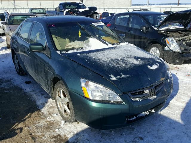 JHMCM56603C001306 - 2003 HONDA ACCORD EX GREEN photo 1