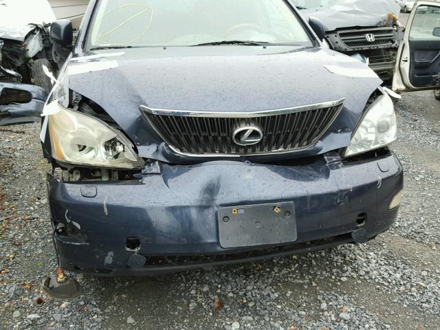 JTJHA31U440024002 - 2004 LEXUS RX 330 GRAY photo 9