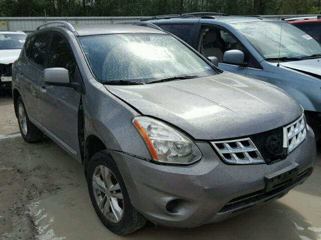 JN8AS5MT3DW514819 - 2013 NISSAN ROGUE S GRAY photo 1