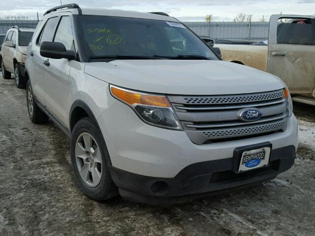 1FMHK7B80BGA47611 - 2011 FORD EXPLORER WHITE photo 1