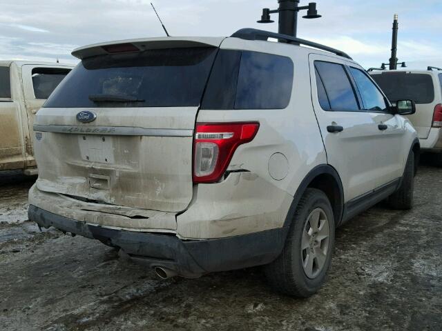 1FMHK7B80BGA47611 - 2011 FORD EXPLORER WHITE photo 4