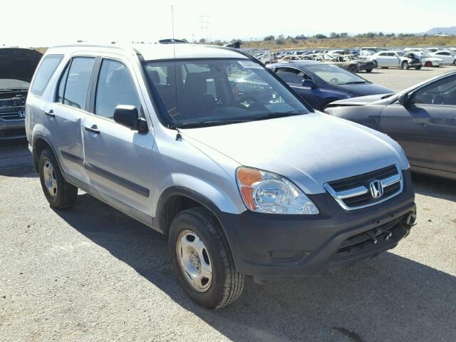 JHLRD78473C019274 - 2003 HONDA CR-V LX SILVER photo 1