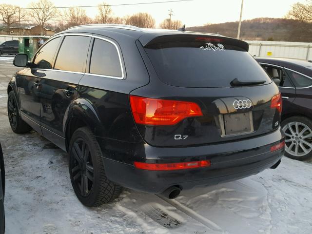 WA1BV94L27D014384 - 2007 AUDI Q7 4.2 QUA BLACK photo 3