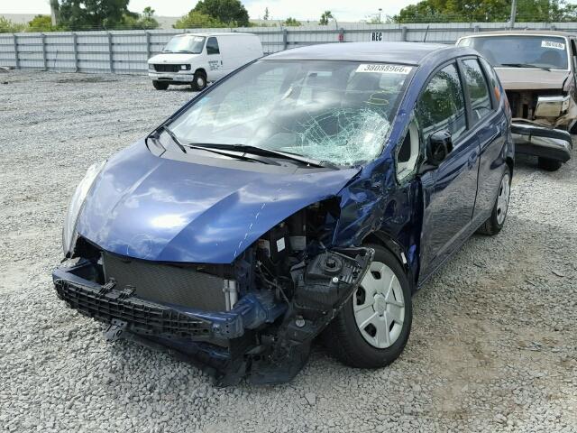 JHMGE8H35DC041899 - 2013 HONDA FIT 蓝色 照片 2