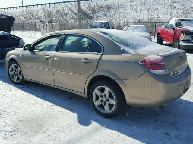 1G8ZS57N47F150260 - 2007 SATURN AURA XE GOLD photo 3