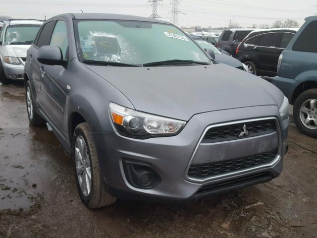 4A4AP3AU6EE009453 - 2014 MITSUBISHI OUTLANDER GRAY photo 1