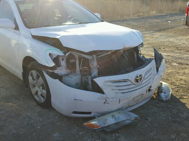 4T1BE46K87U526837 - 2007 TOYOTA CAMRY NEW WHITE photo 9