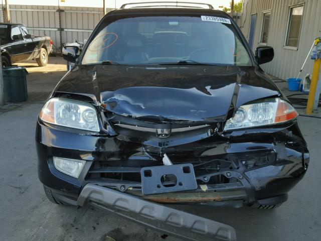 2HNYD18652H524677 - 2002 ACURA MDX TOURIN BLACK photo 9