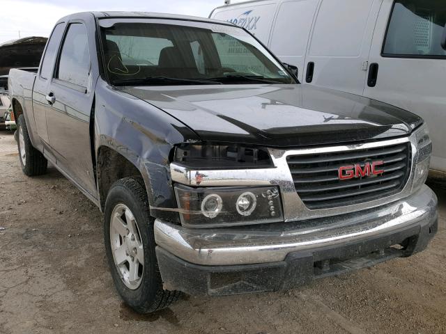 1GTCS199098122578 - 2009 GMC CANYON BLACK photo 1