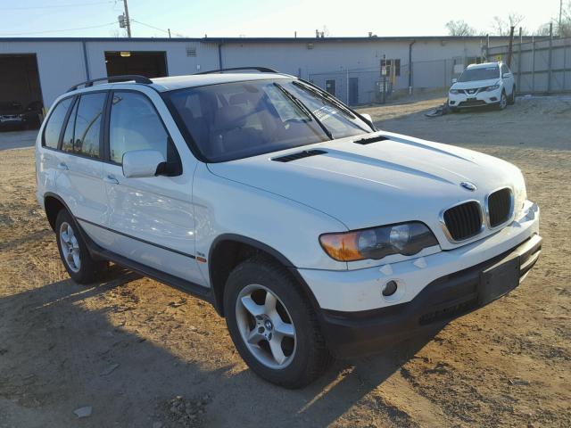 5UXFA53543LV99028 - 2003 BMW X5 3.0I WHITE photo 1