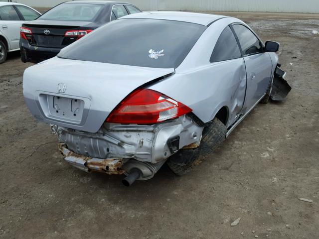 1HGCM72643A035894 - 2003 HONDA ACCORD EX SILVER photo 4