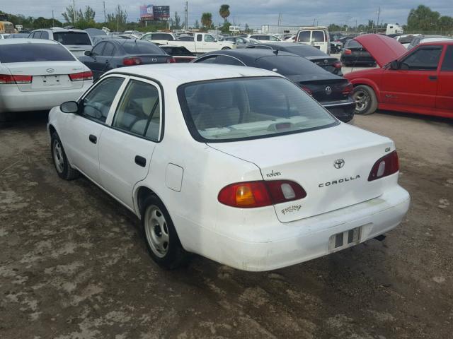 1NXBR12E5XZ292921 - 1999 TOYOTA COROLLA VE WHITE photo 3