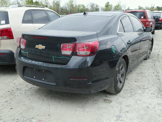 1G11B5SL8EF267581 - 2014 CHEVROLET MALIBU LS BLACK photo 4