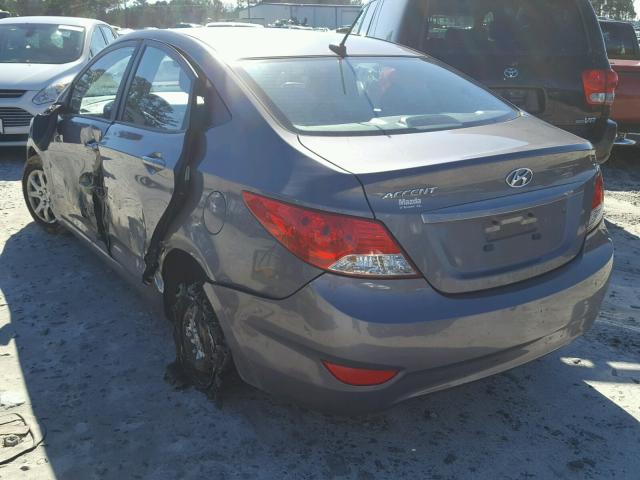 KMHCT4AE3EU643458 - 2014 HYUNDAI ACCENT GLS GRAY photo 10