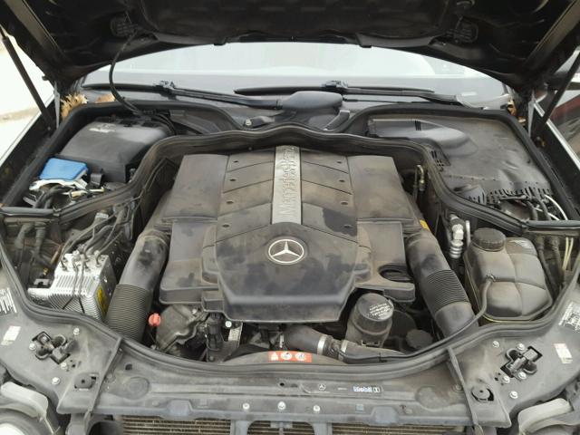 WDBUF83J25X176175 - 2005 MERCEDES-BENZ E 500 4MAT BLACK photo 7