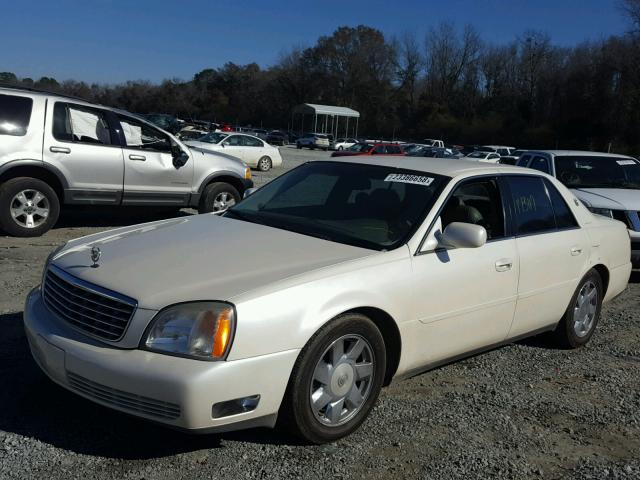 1G6KD54Y83U148598 - 2003 CADILLAC DEVILLE WHITE photo 2