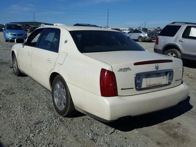 1G6KD54Y83U148598 - 2003 CADILLAC DEVILLE WHITE photo 3