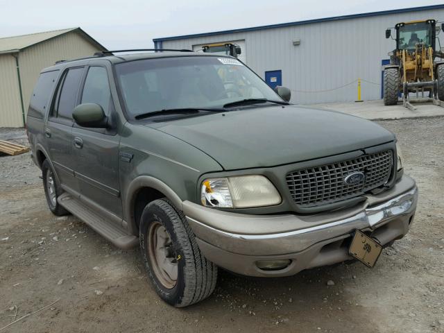 1FMEU1762YLA92857 - 2000 FORD EXPEDITION GREEN photo 1