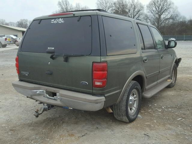 1FMEU1762YLA92857 - 2000 FORD EXPEDITION GREEN photo 4