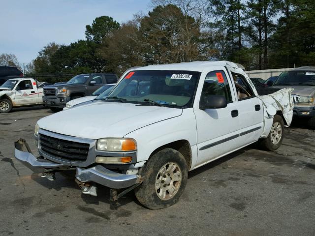 2GTEC13TX51216202 - 2005 GMC NEW SIERRA WHITE photo 2