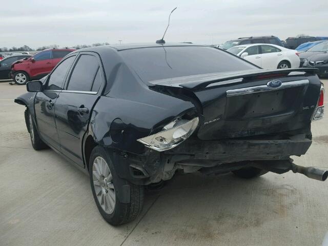 3FAHP08177R141224 - 2007 FORD FUSION SEL BLACK photo 3