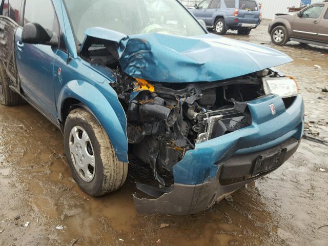 5GZCZ33D75S823425 - 2005 SATURN VUE BLUE photo 9