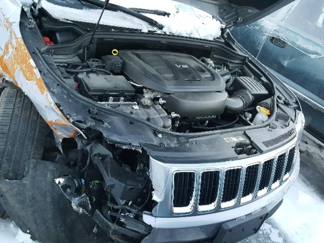 1C4RJFBG1GC421915 - 2016 JEEP GRAND CHER GRAY photo 7