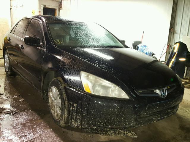 1HGCM55374A089357 - 2004 HONDA ACCORD LX BLACK photo 1