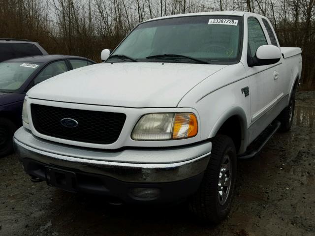 2FTPX18L61CA90036 - 2001 FORD F150 WHITE photo 2