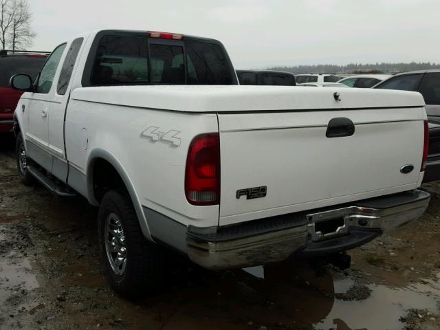 2FTPX18L61CA90036 - 2001 FORD F150 WHITE photo 3