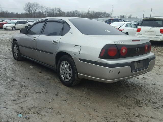 2G1WF52E859338265 - 2005 CHEVROLET IMPALA 银色 照片 3